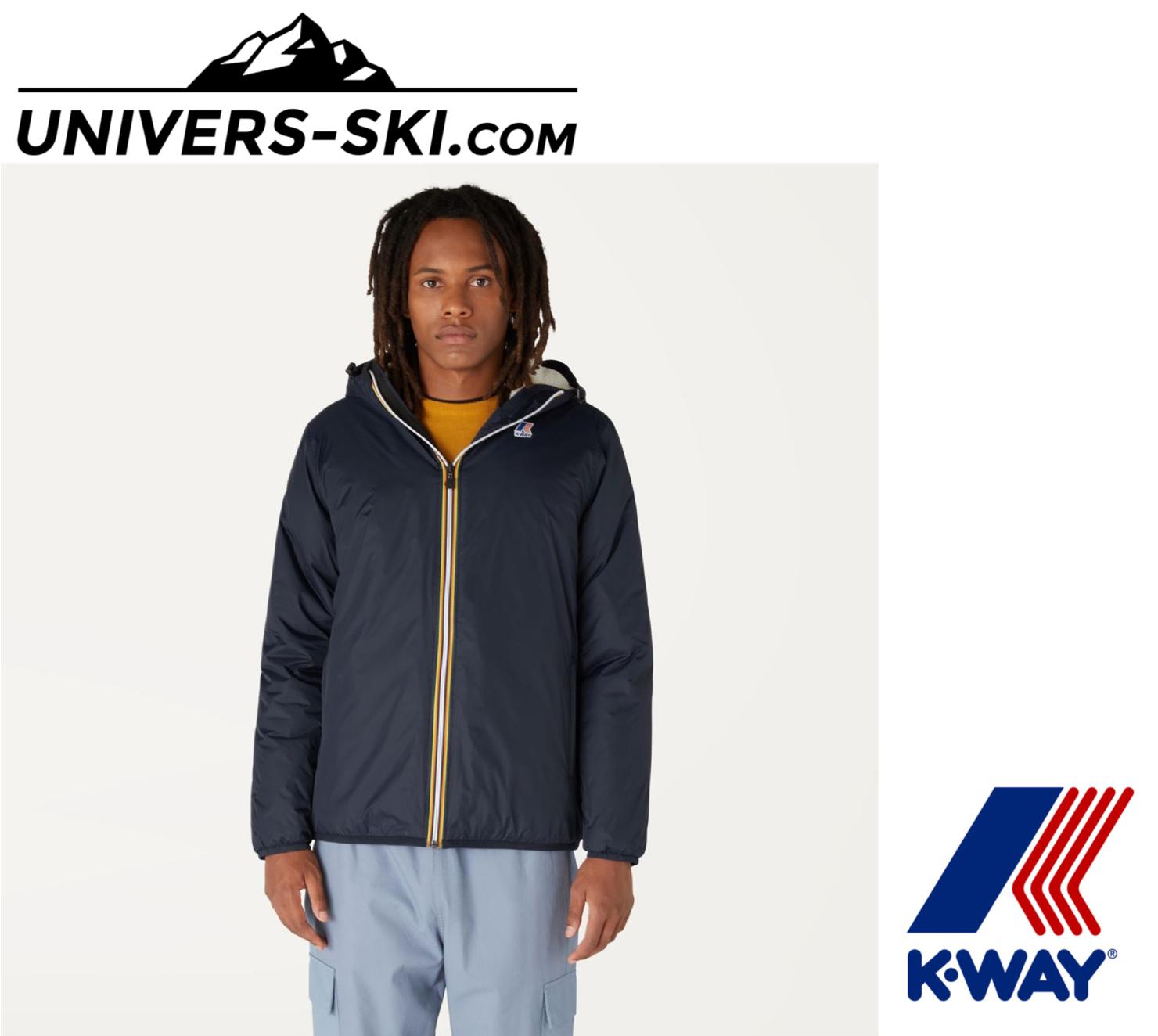 Veste K-Way Le Vrai 3.0 Claude Orsetto Blue Depth 2026