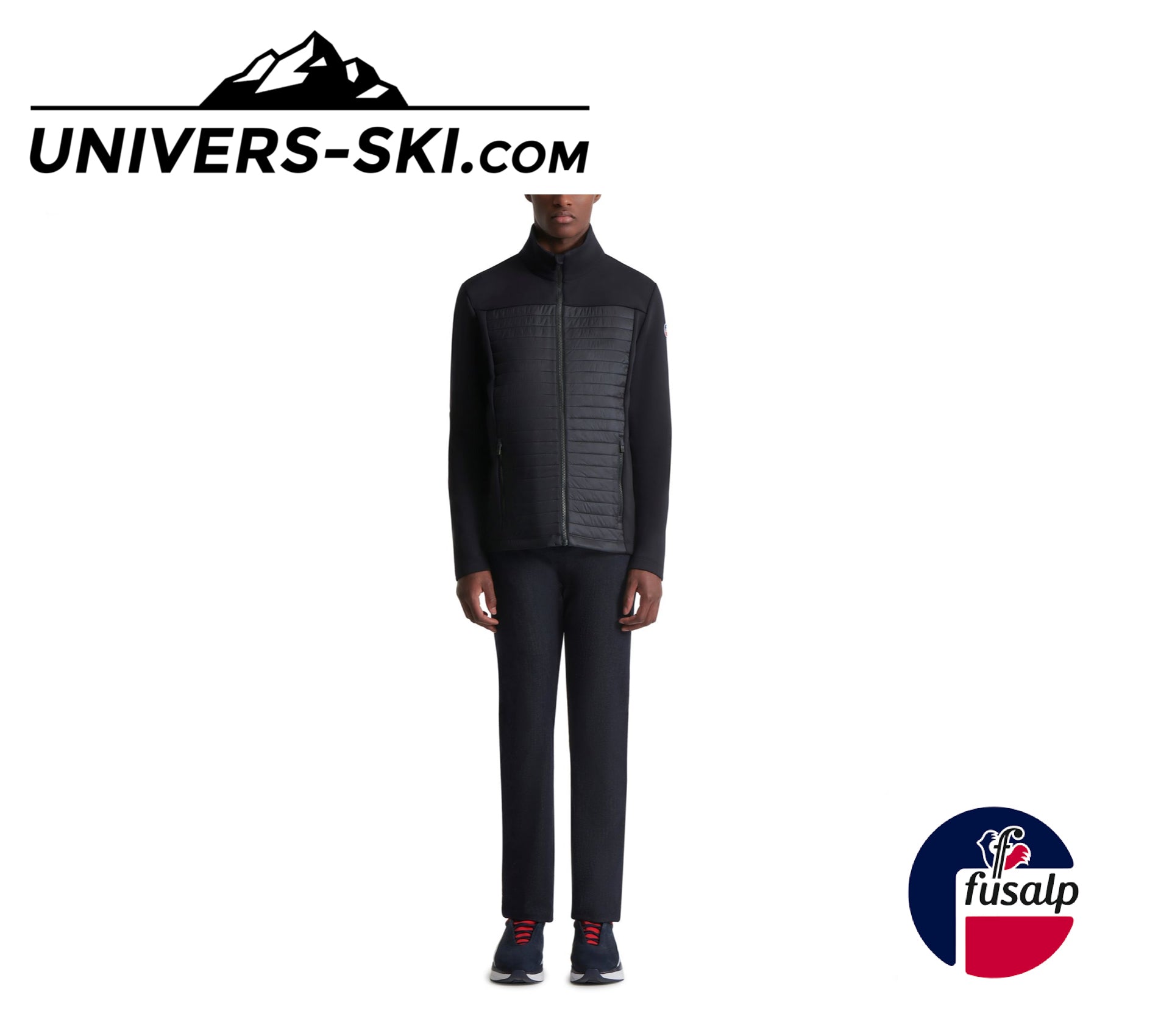 Veste de ski FUSALP Homme Aspon Noir 2026