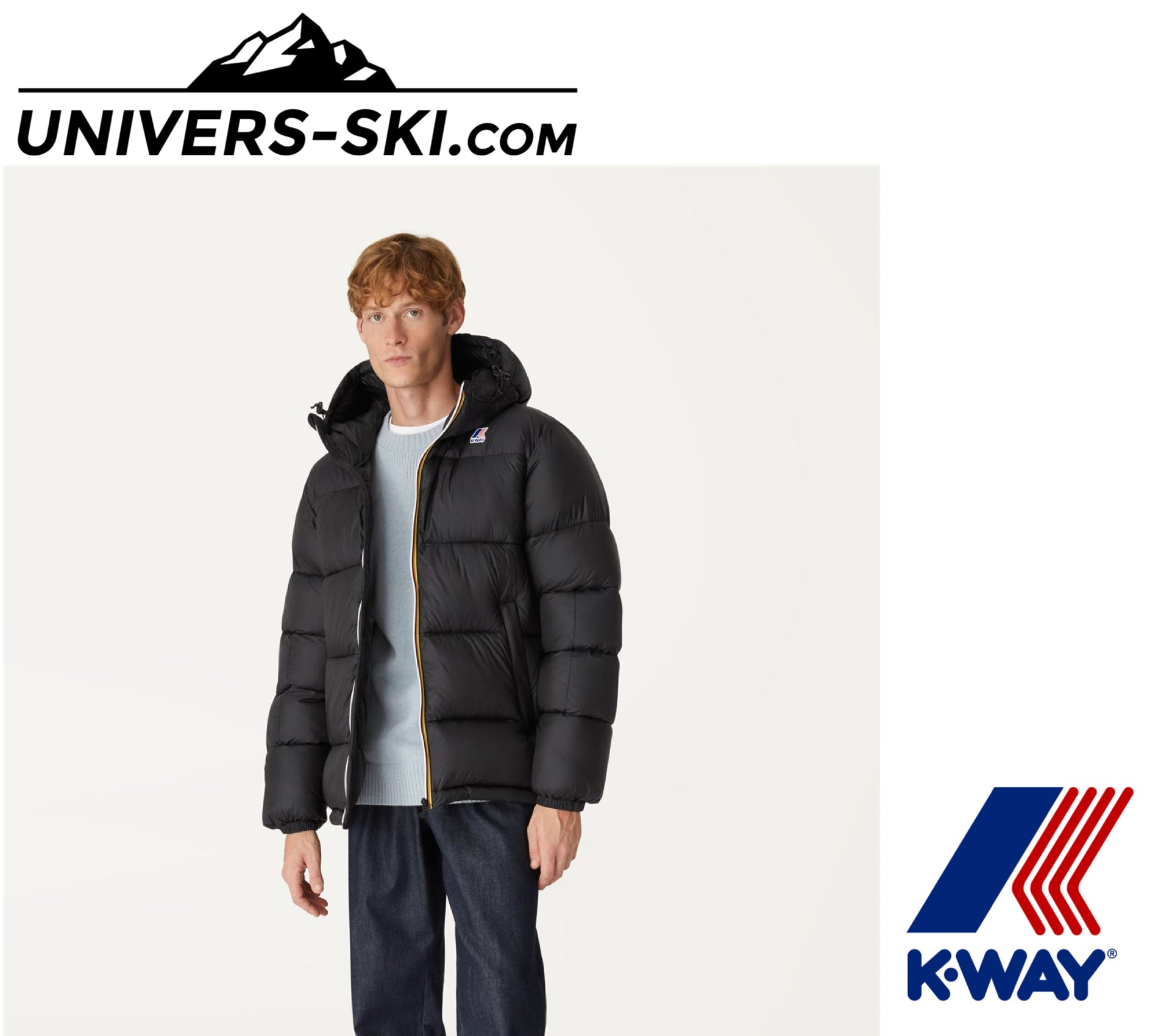 Veste K-Way Le Vrai 3.0 Claude Heavy Warm Black Pure 2026