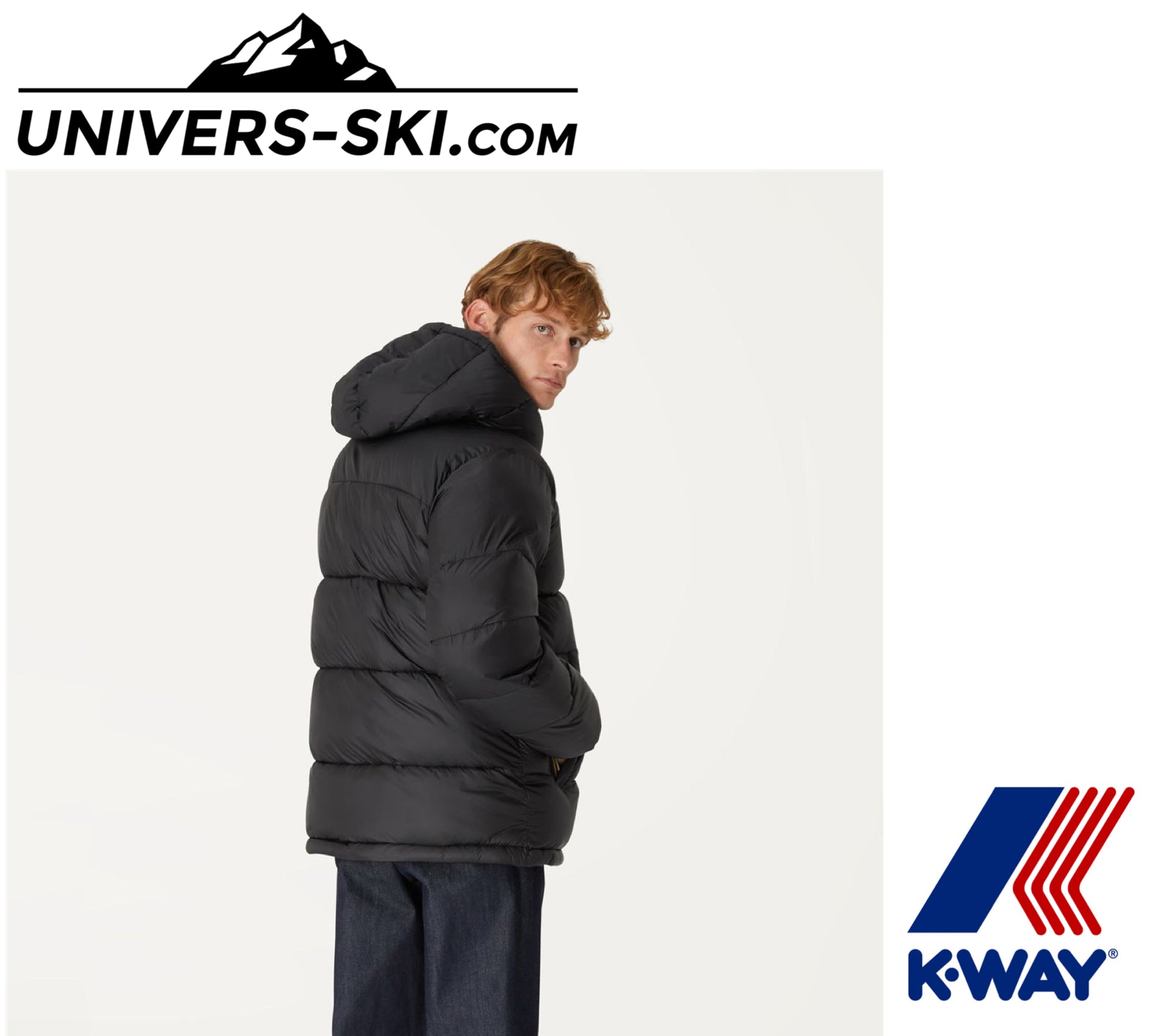 Veste K-Way Le Vrai 3.0 Claude Heavy Warm Black Pure 2026