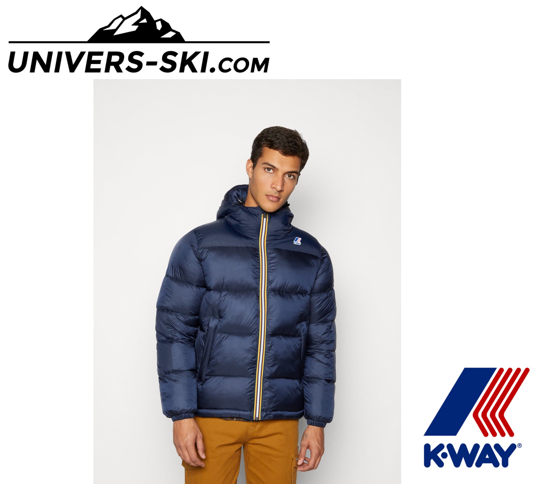Veste K-Way Le Vrai 3.0 Claude Heavy Warm Blue Depth 2026