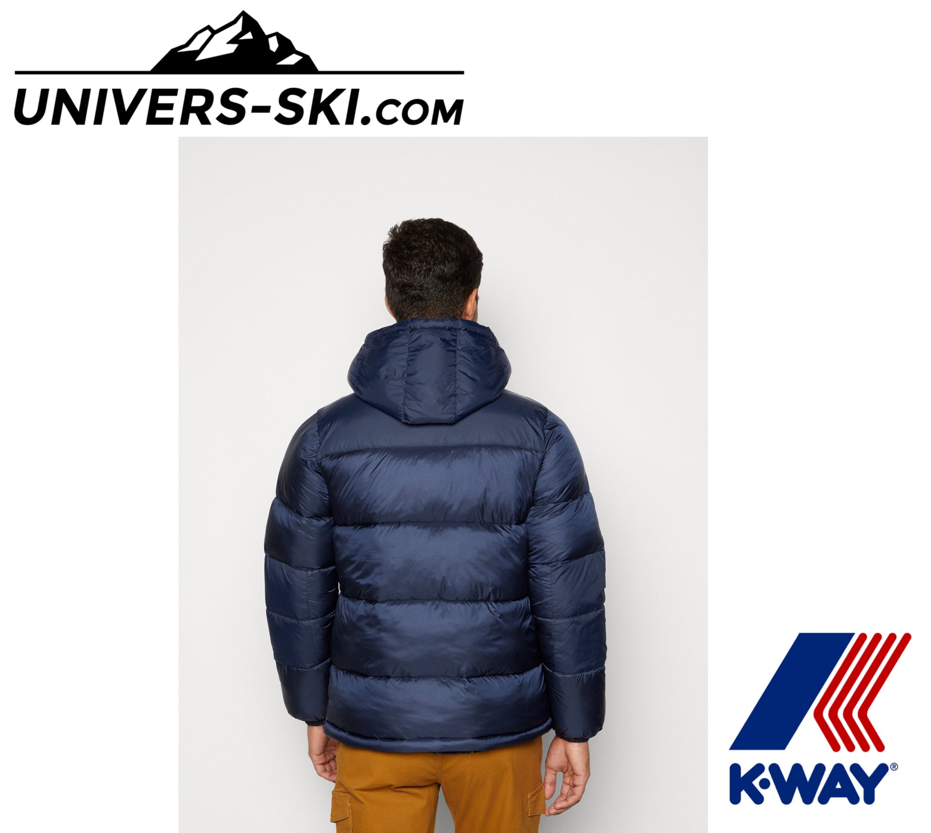Veste K-Way Le Vrai 3.0 Claude Heavy Warm Blue Depth 2026