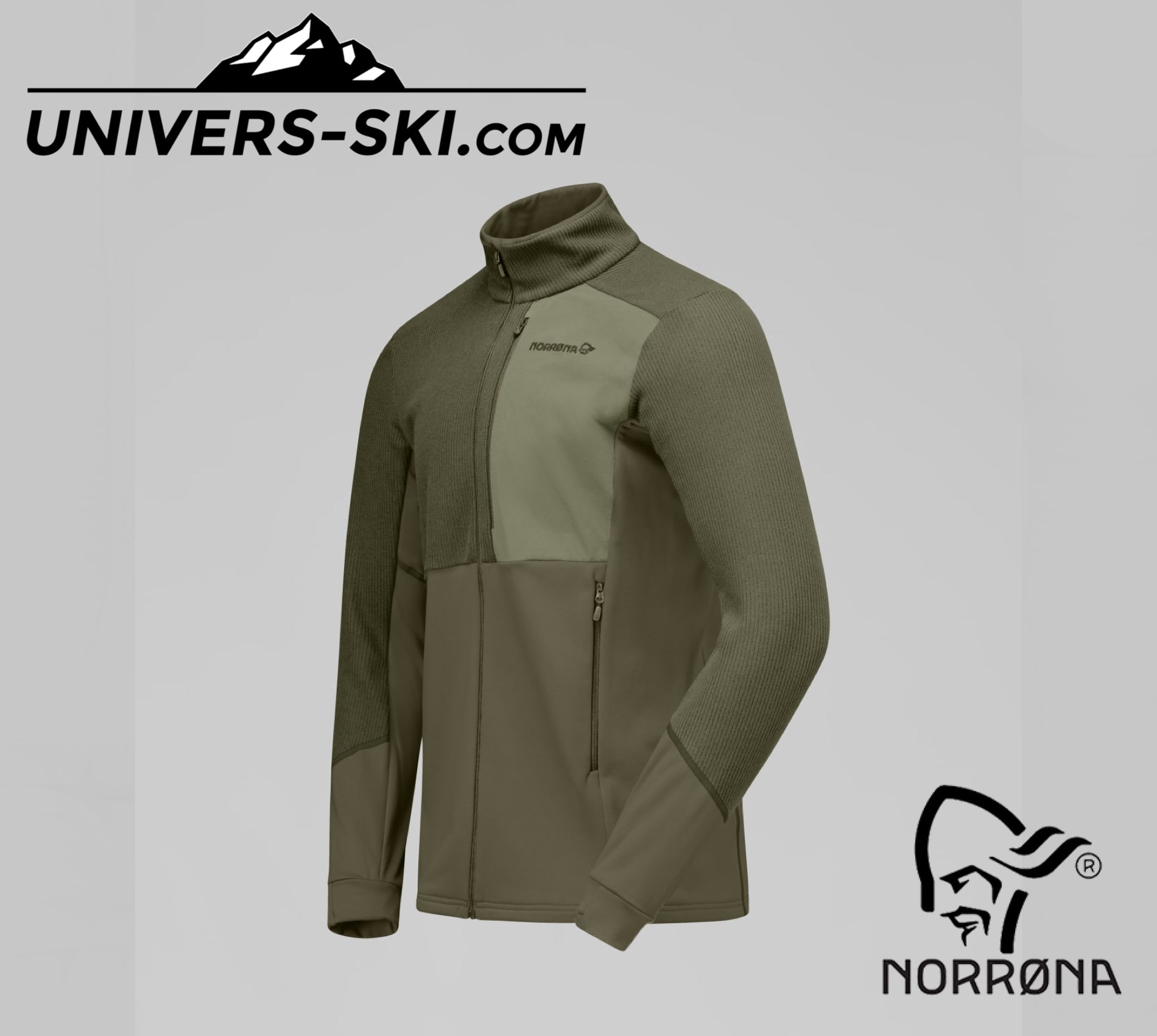 Veste Homme NORRONA Lofoten Warm2 Jacket M's Olive Night / Deep Lichen Green 2027