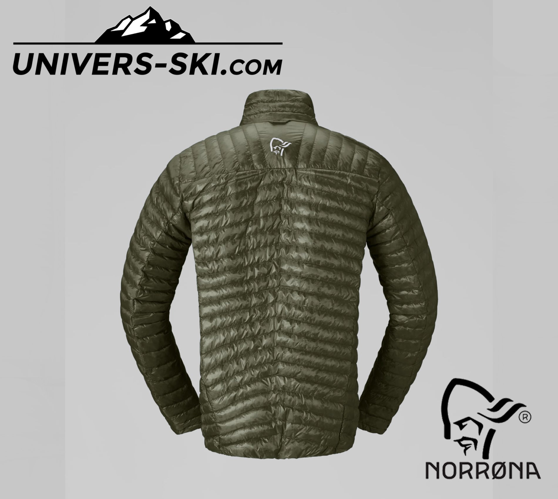 Veste Homme NORRONA Trollveggen Down800 Super Light Jacket M's Deep Lichen Green 2027