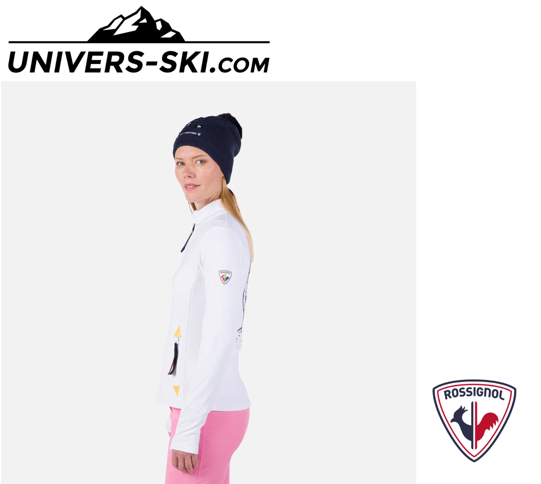 Veste de ski ROSSIGNOL Femme Climi White 2026