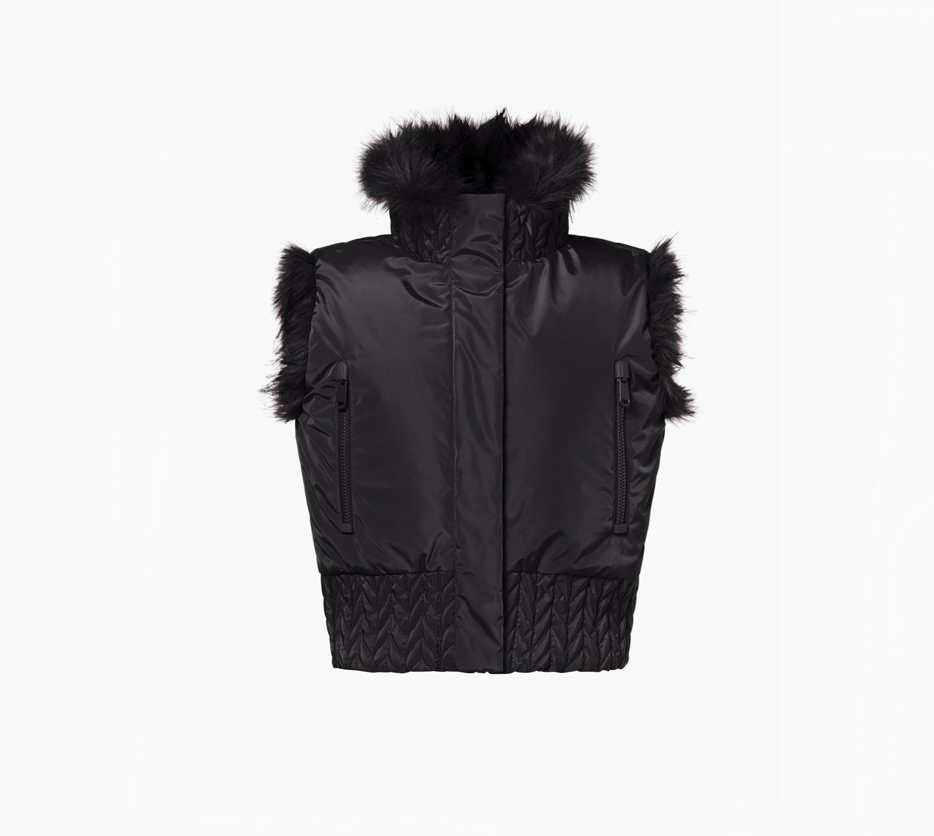Veste Sans Manche Réversible GOLDERGH Femme Dahlia Black 2026