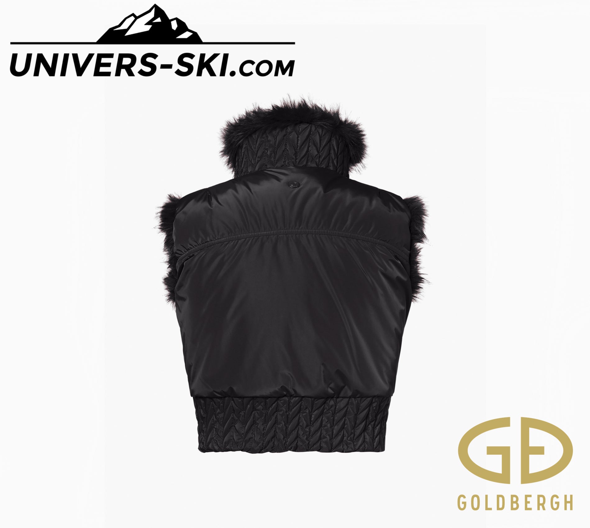 Veste Sans Manche Réversible GOLDERGH Femme Dahlia Black 2026
