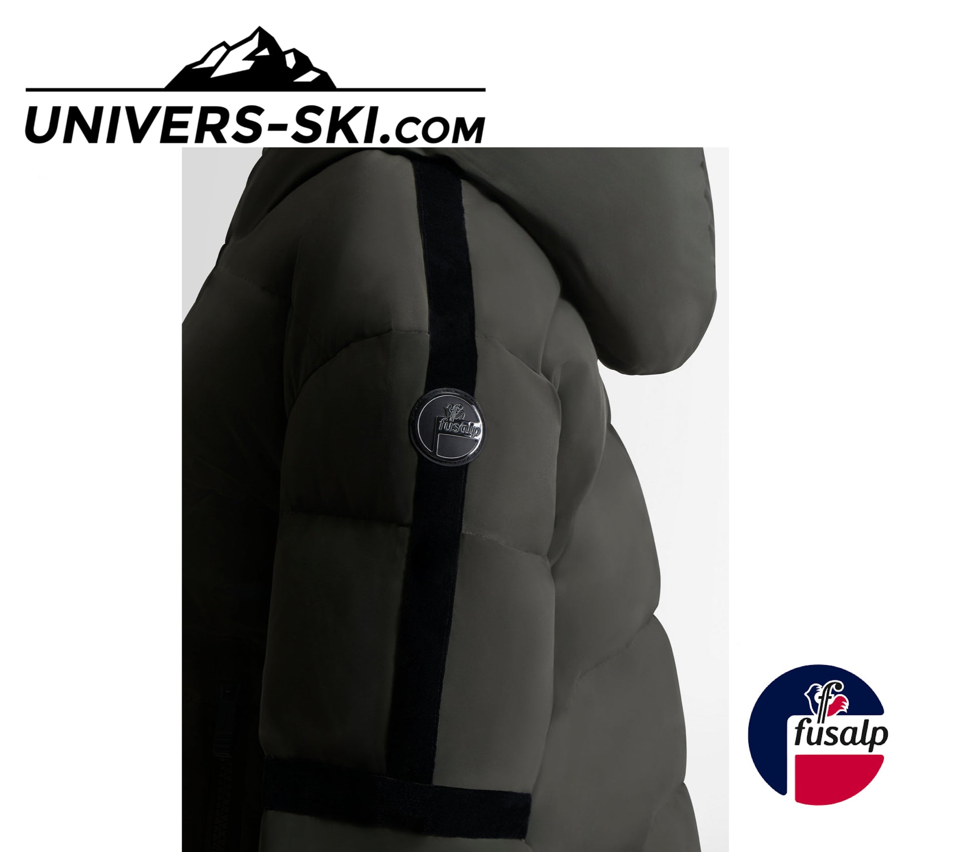Veste de ski FUSALP Femme Barsy Army/Noir 2026