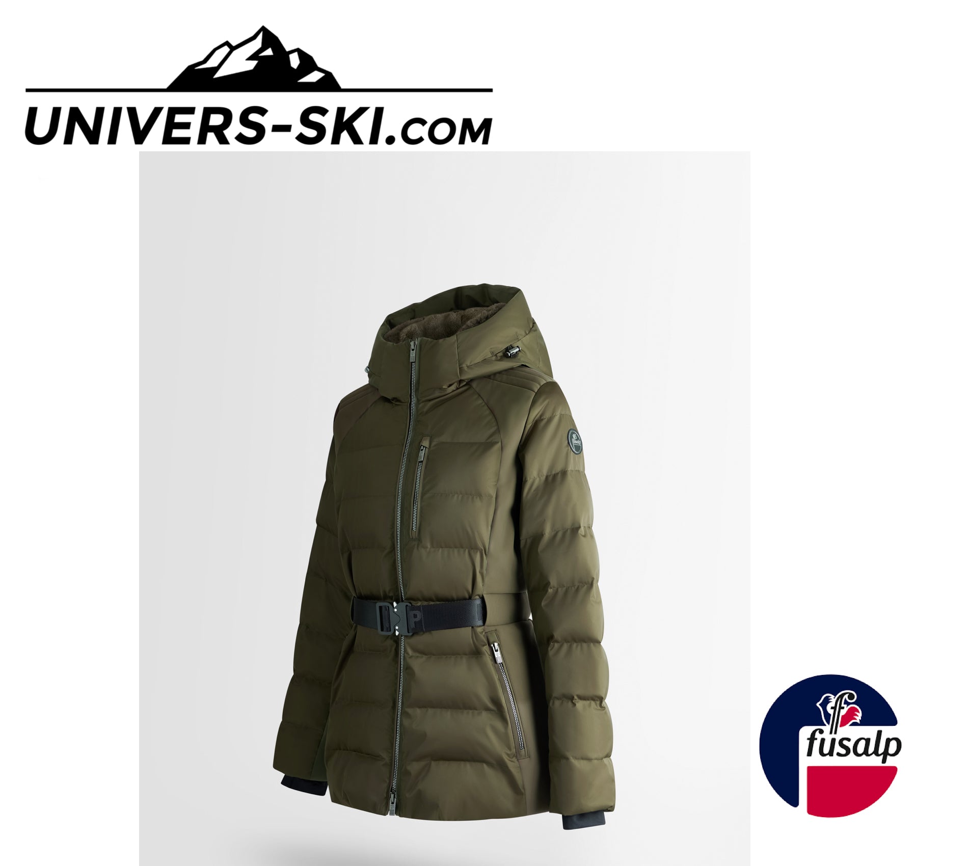 Veste de ski FUSALP Femme Maela Moss Green 2026