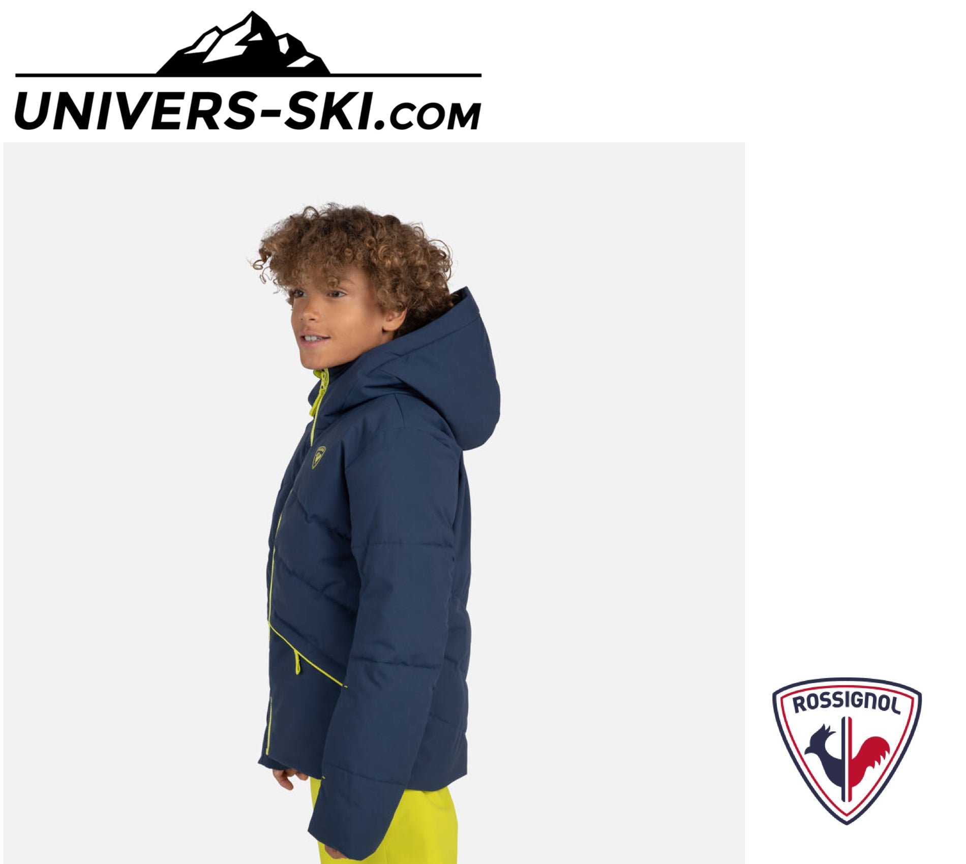 Veste de ski ROSSIGNOL Boy Siz JKT Dark Navy 2026