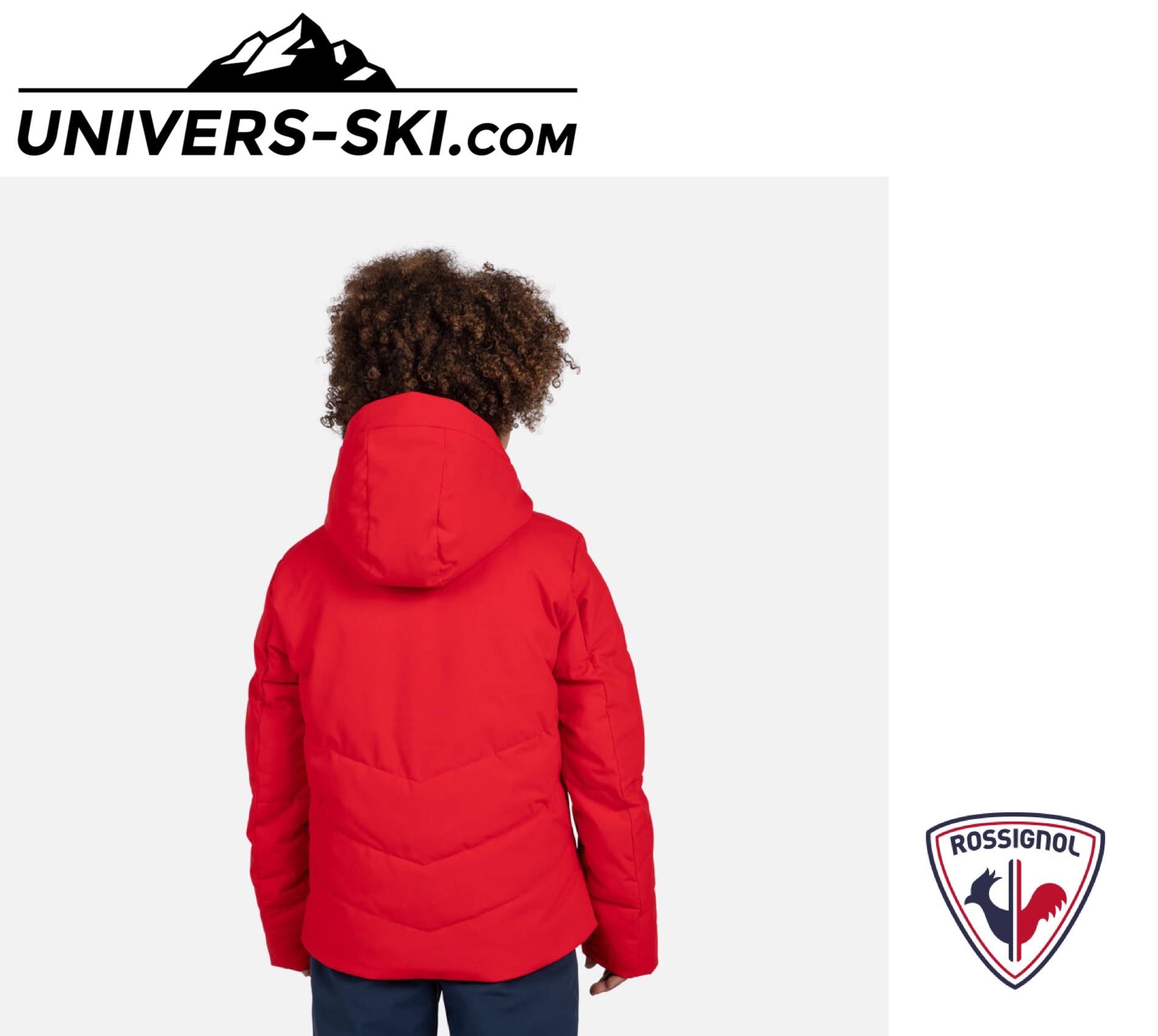 Veste de ski ROSSIGNOL Boy Siz JKT Sports Red 2026