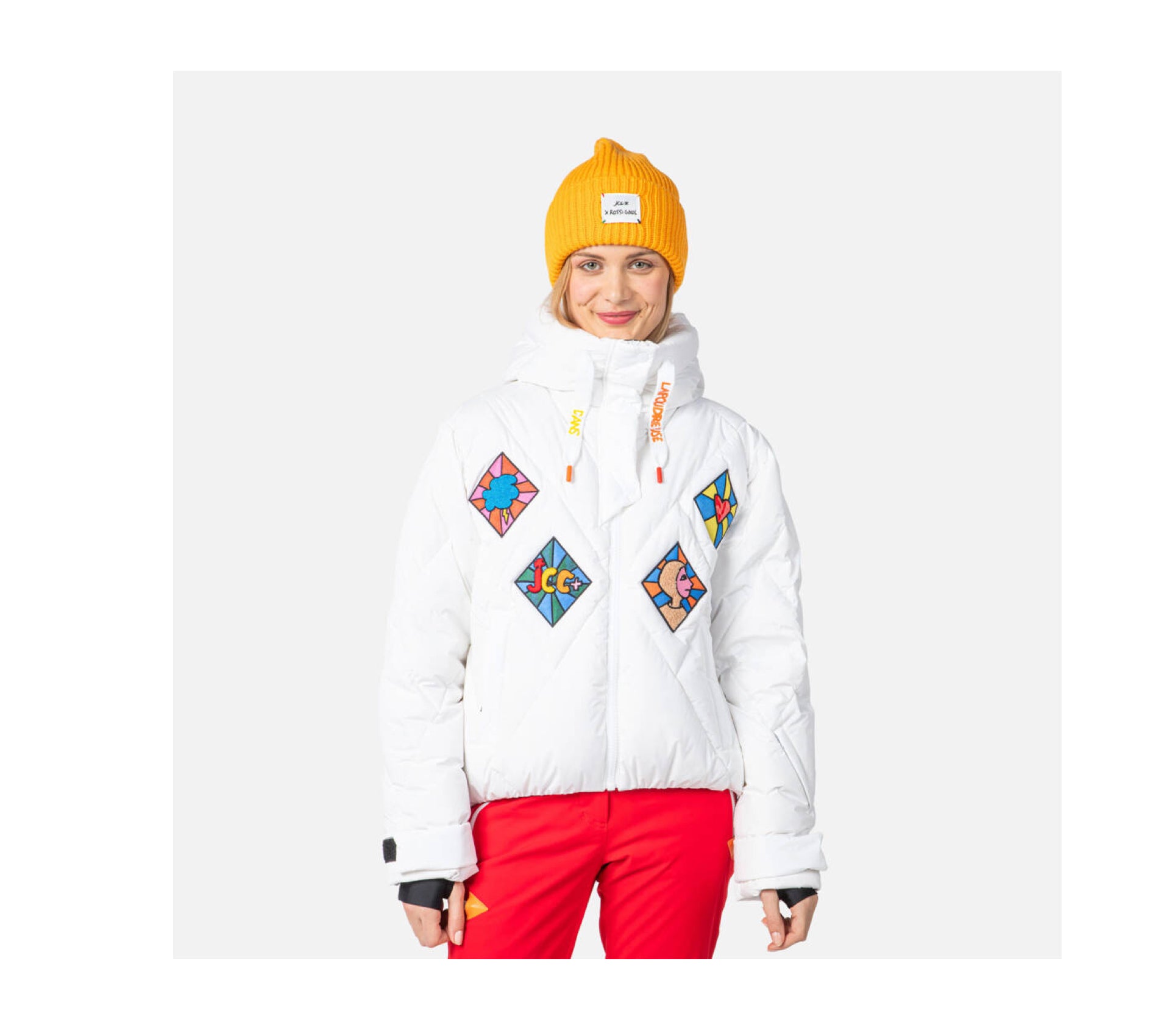 Veste de ski ROSSIGNOL Femme Lumy Down Bomber White 2026