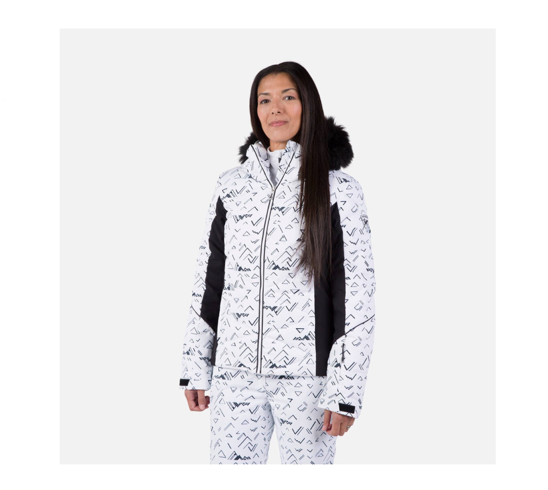 Veste de ski ROSSIGNOL Femme Staci PR Puffy White 2026