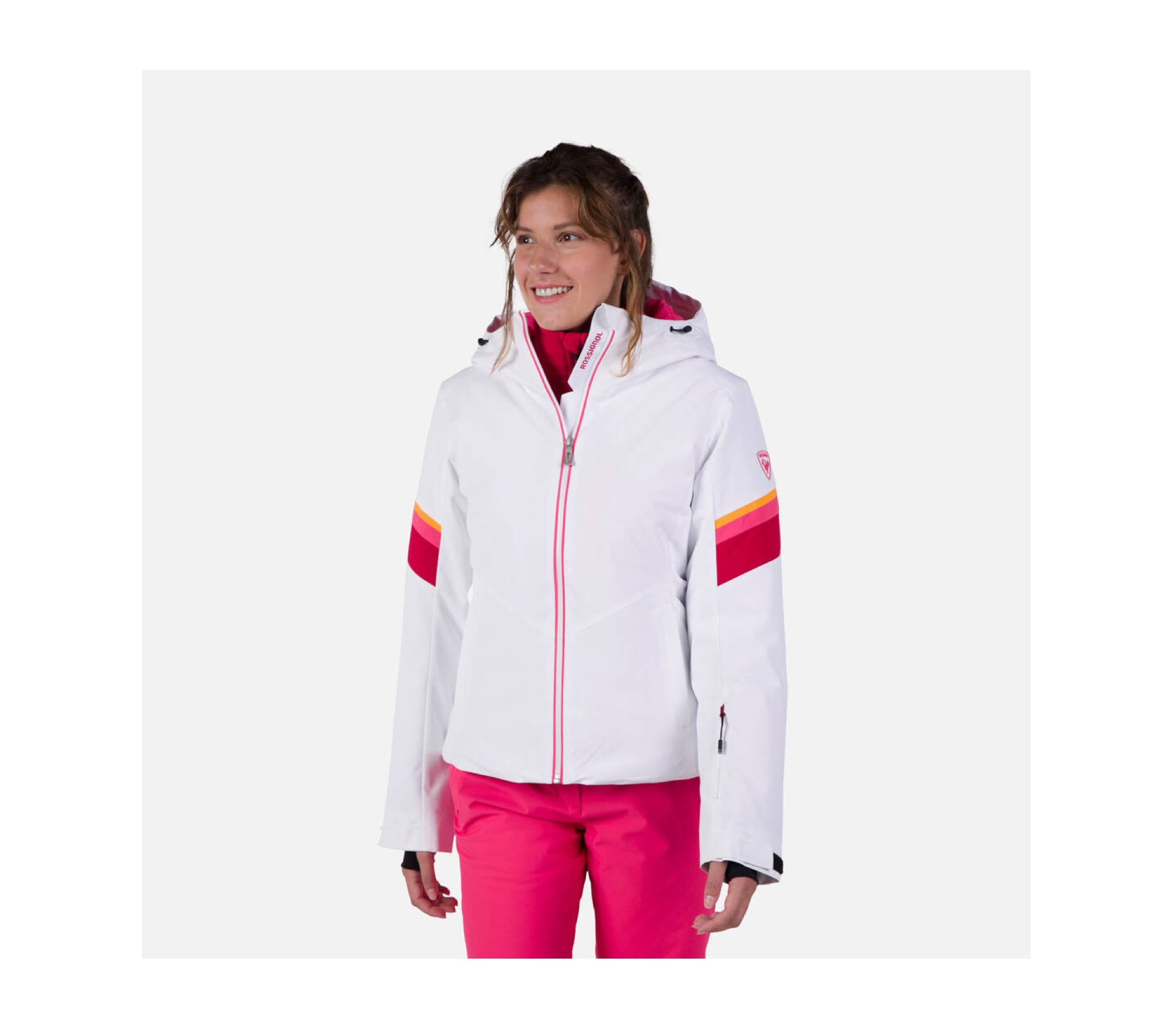 Veste de ski ROSSIGNOL Femme Strawpile White 2026