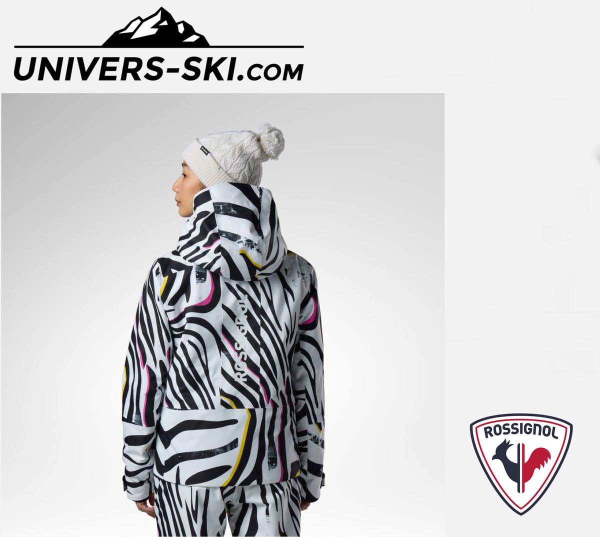 Veste de ski ROSSIGNOL Femme W Rochrun Insulated JKT Savage Black 2027