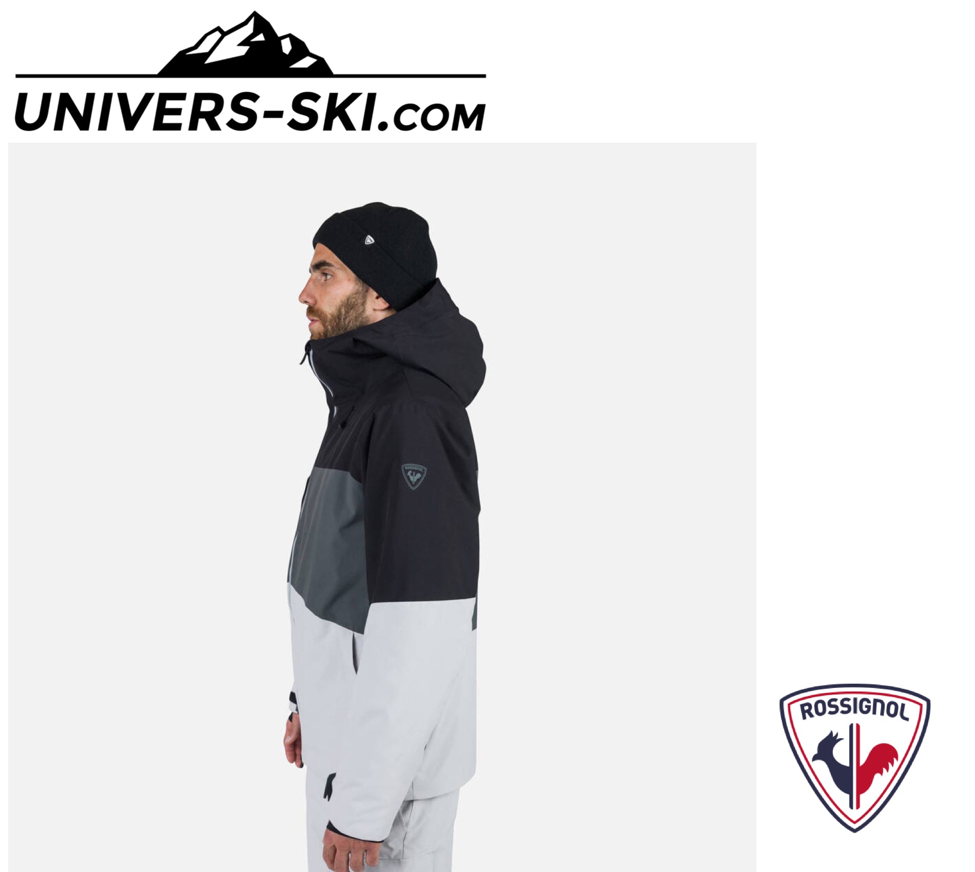 Veste de ski ROSSIGNOL Homme Corbet’s JKT Black 2026