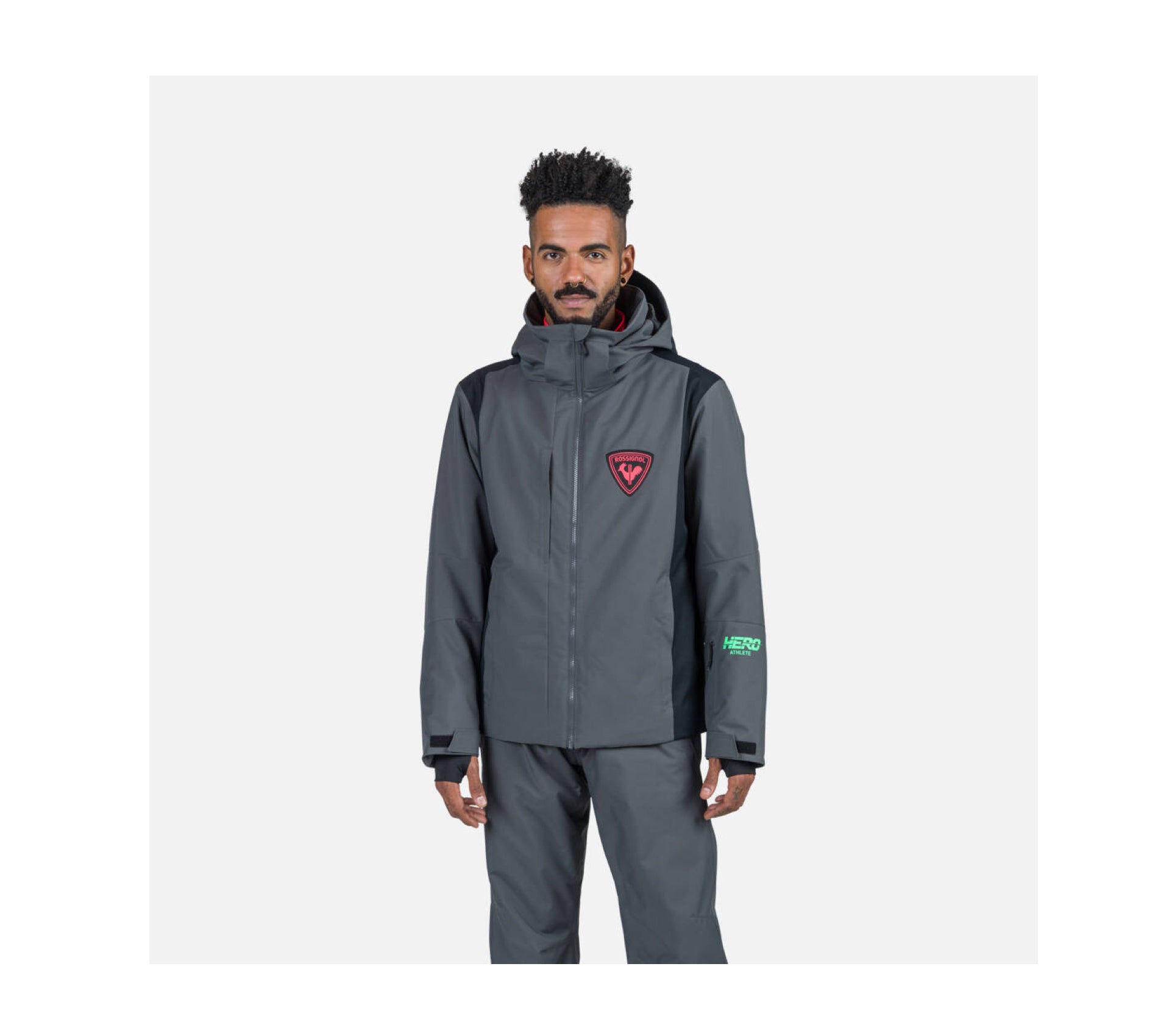 Veste de ski ROSSIGNOL Homme Hero Velika JKT Onyx Grey 2026
