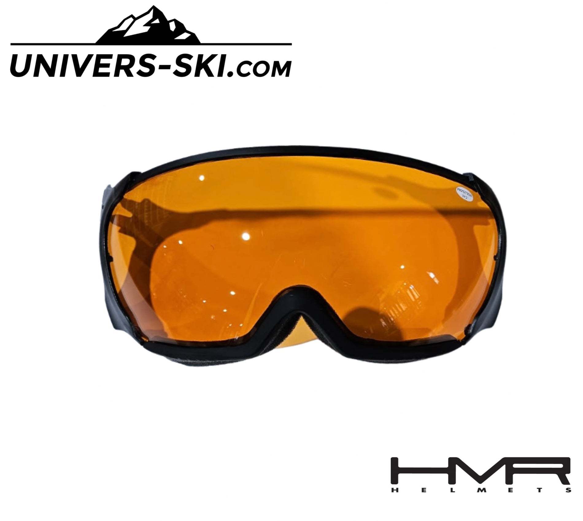 Visière pour Casque de Ski HMR Noire S1
