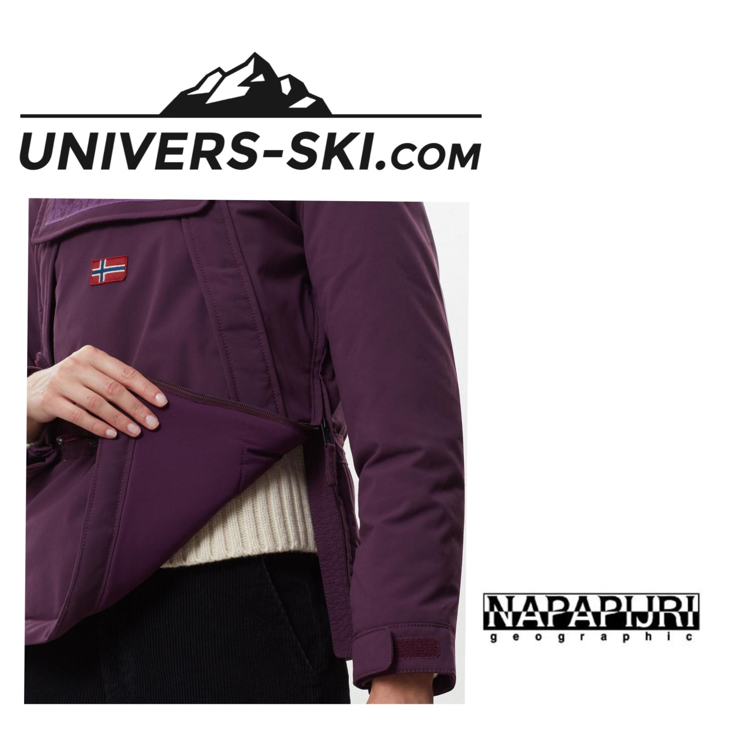 Veste NAPAPIJRI Skidoo Femme violet Eco FUR 2026