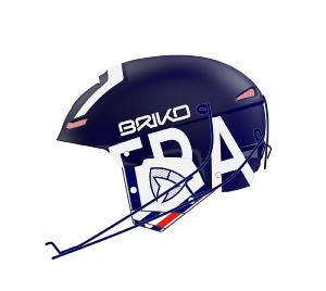 Casque de ski BRIKO France Slalom Edition limitée Bleu adulte 2022