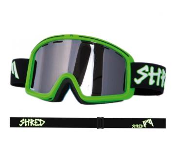 Masque de ski Shred Monocle Clarity green noir
