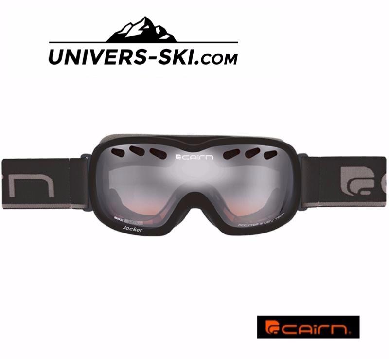 Cairn Spot OTG SPX3000 black red racing, masque de ski homme porteur de  lunette