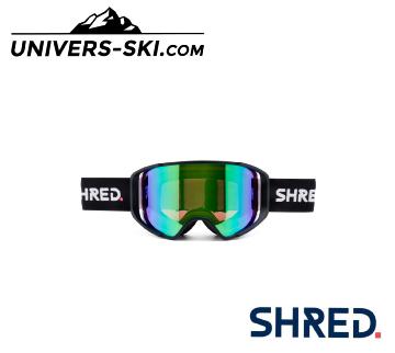 Masque de ski SHRED SIMPLIFY BLACK CBL/PLASMA + 1 écran offert S1