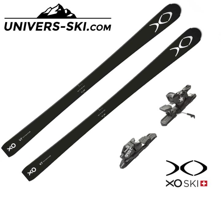 Ski Exonde XO V7 Noir 2023 + fixations Vist