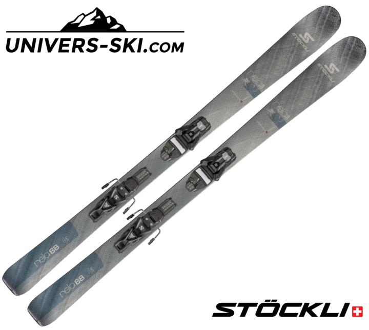 Ski STOCKLI Femme Nela 88 2023 + fixation Strive 11