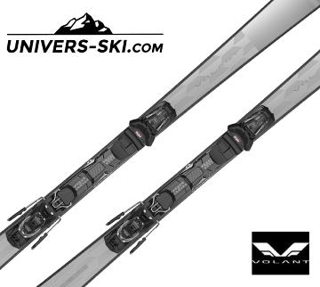 Ski VOLANT Steel Silver + Fixations 2022