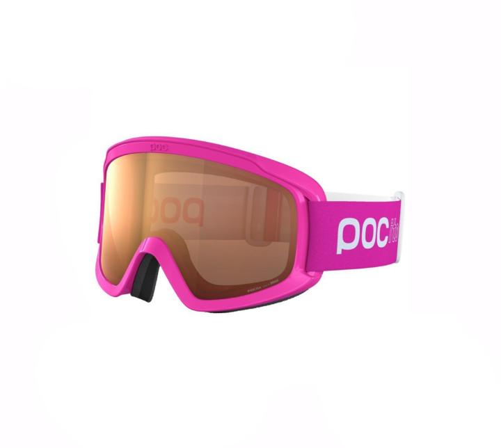 Masque de ski Junior Pocito Opsin Fluorescent Pink 2023