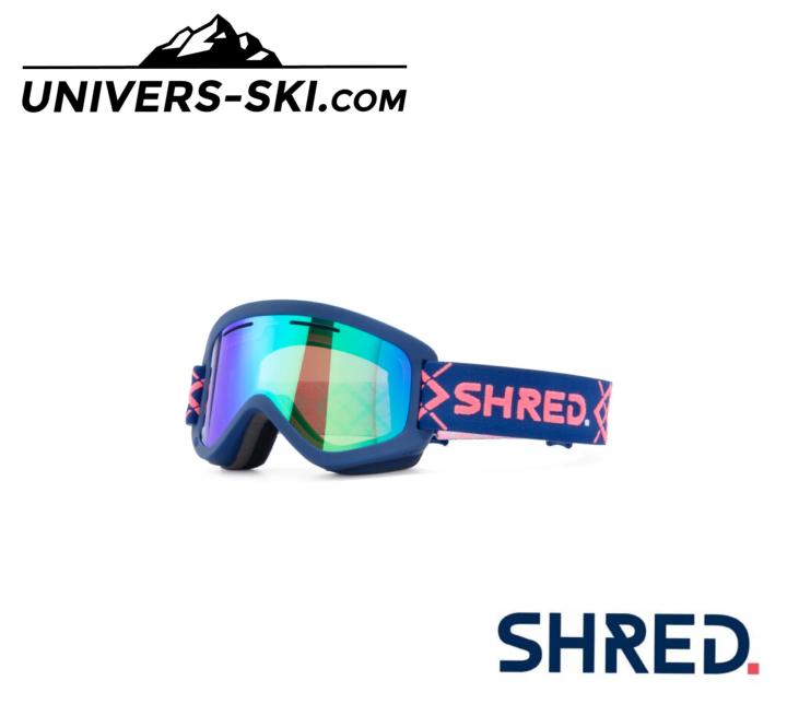 Masque de ski SHRED WONDERFY BIGSHOW NAVY/RUST CBL/  PLASMA ND 2023
