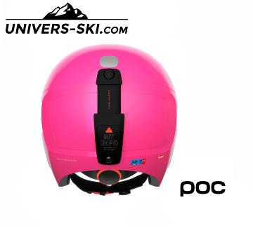 Casque de ski Pocito Skull Fluorescent Pink 2023