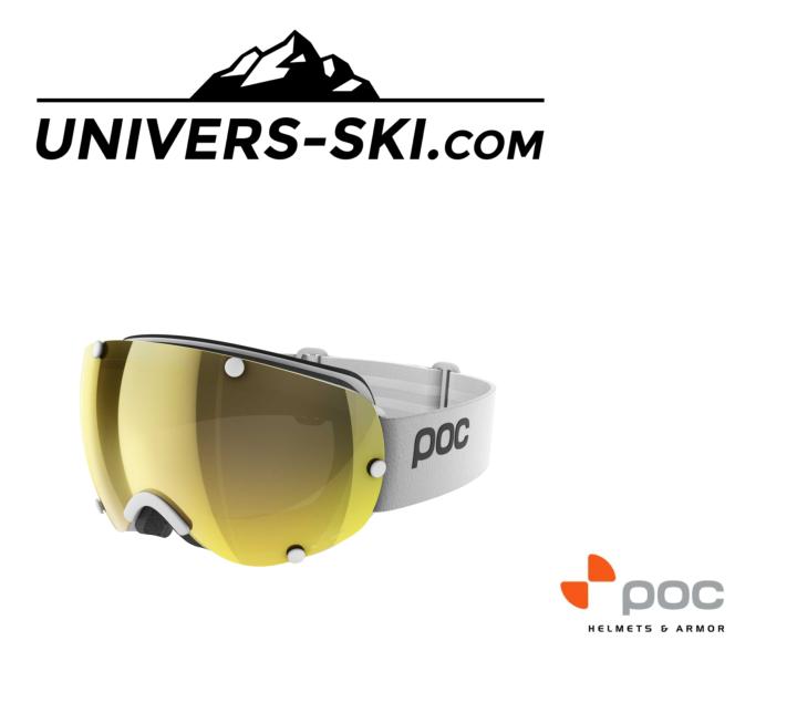 Masque de ski POC Lobes Clarity Hydrogen White 2023