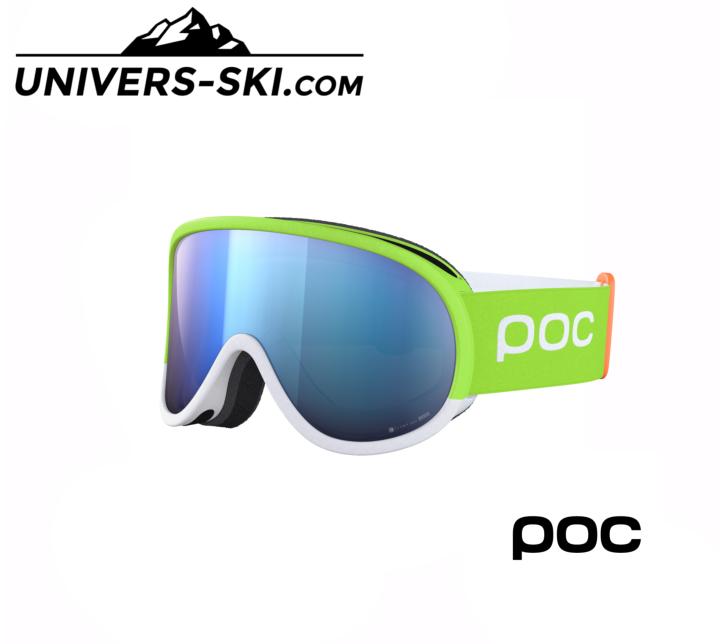 Masque de ski POC Retina Clarity Comp Fluorescent Yellow/Green 2024