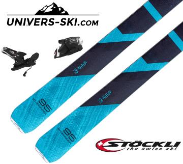 Ski Stockli Stormrider 95 2023 + fixations SPX 12 (Look)
