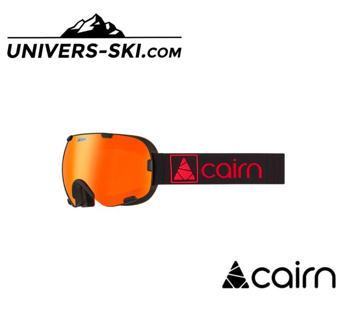 Masque de ski Cairn Adulte SPIRIT OTG Porteurs de Lunettes Noir Orange SPX 3000