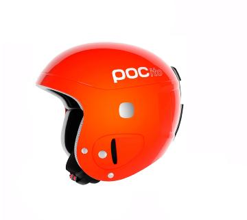 Casque de ski Pocito Skull Fluorescent Orange 2024
