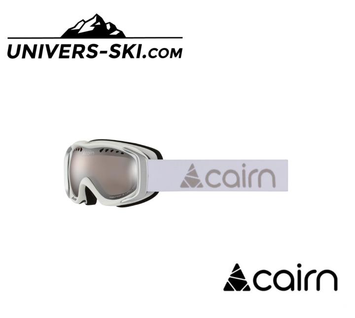Masque de ski Cairn Enfant BOOSTER Blanc Argent SPX 3000