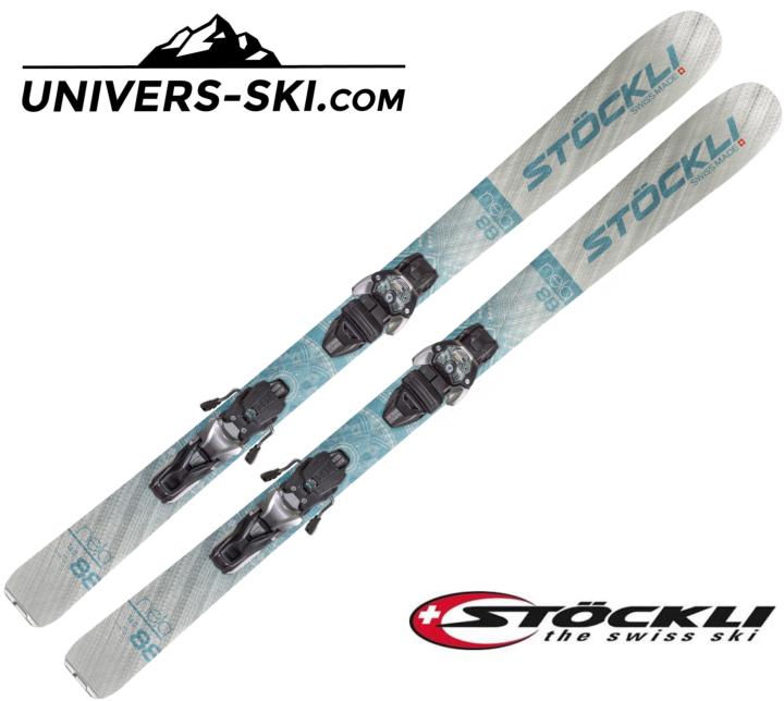 Ski Stockli femme Nela 88 2022 + fixation DXM 11