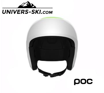 Casque de ski POC Skull Dura Junior Hydrogen White/Fluorescent Yellow/Green 2023
