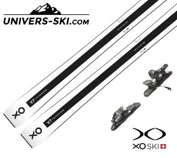 Ski Exonde XO Blanc V7 + fixations Vist 2024