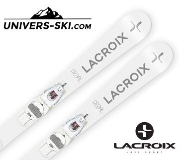 Ski LACROIX Pearl Femme 2023 + Fixation Vist