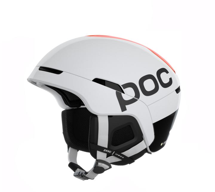 Casque de ski POC Obex BC Mips Hydrogen White Fluorescent Orange 2024