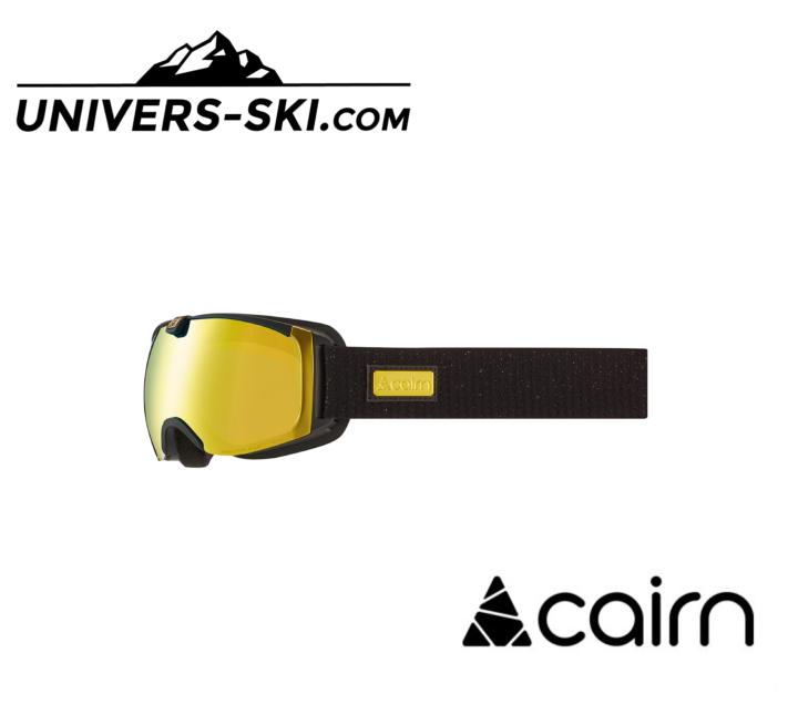 Masque de ski Cairn Adulte PEARL Mat Black Gold SPX 3000
