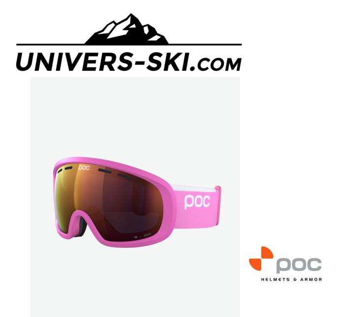 Masque de ski POC Fovea Mid Clarity Actinium Pink 2023