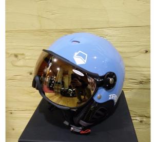 Casque ski HMR Zero 35 basic bleu avec Visière