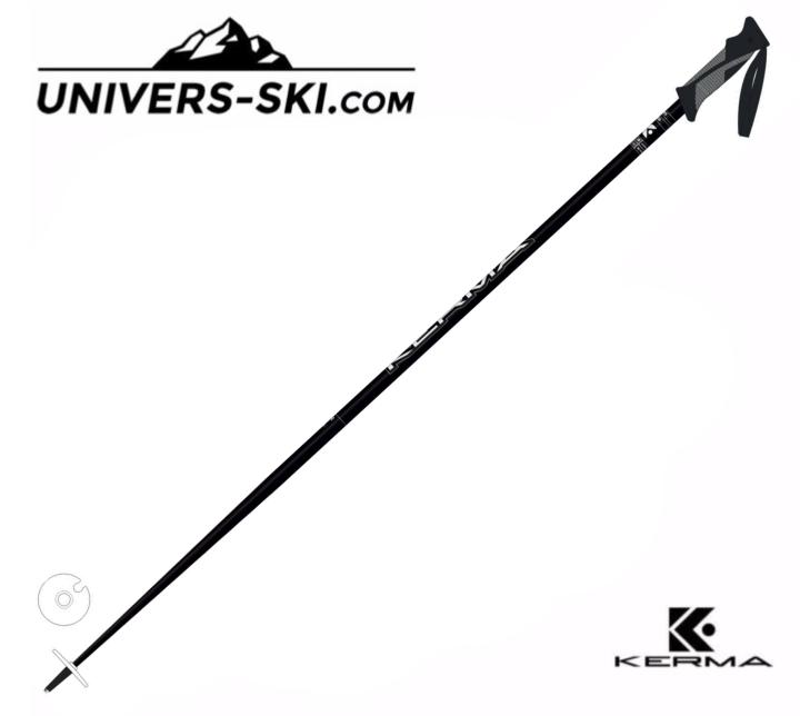 Bâtons de ski KERMA Vector black 2022