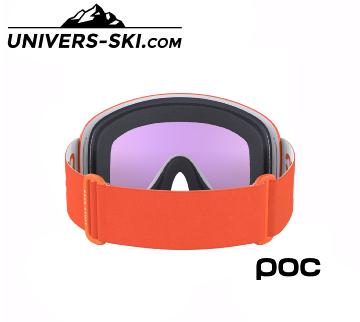 Masque de ski POC Opsin Clarity Comp Fluorescent Orange/Hydrogen White 2023