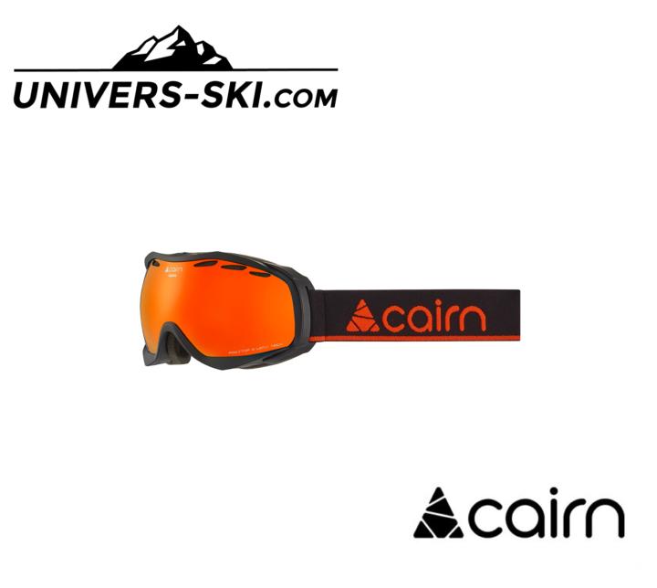 Masque de ski Cairn Adulte ALPHA Noir Orange SPX 3000 2022
